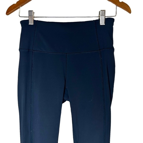 Lululemon On Your Mark Crop 23" Nocturnal Teal - Picture 6 of 14